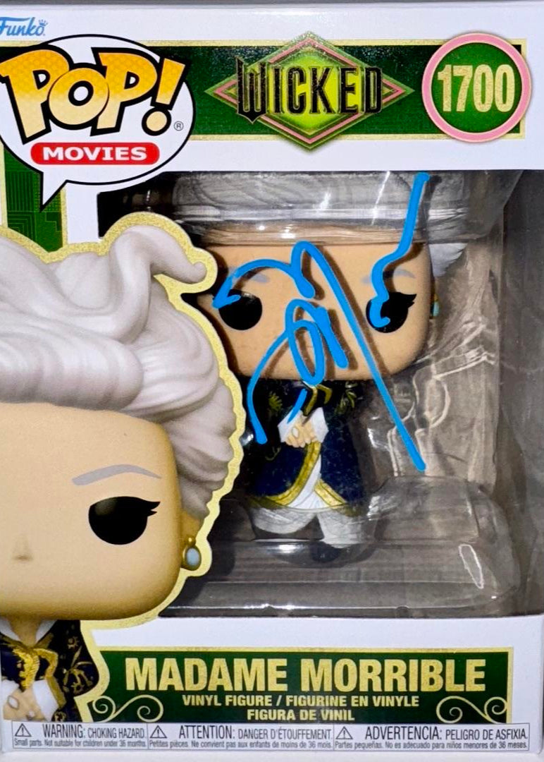 Michelle Yeoh Signed Funko Pop #1700 "Madame Morrible" (Wicked) - Beckett COA